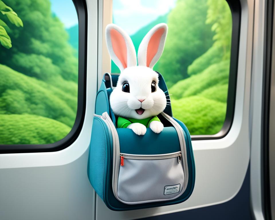 travelling with rabbits